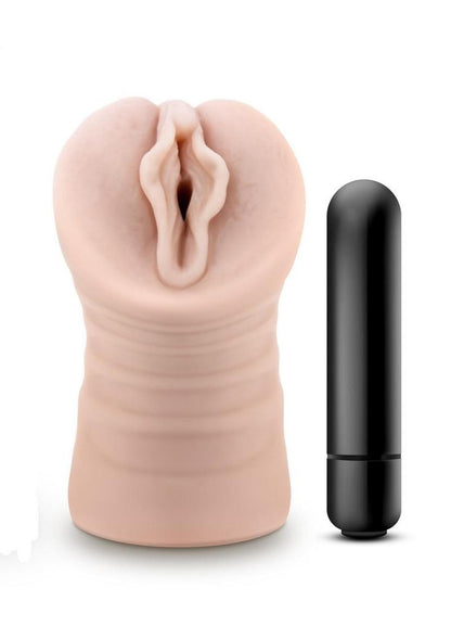 Enlust Destini Dual End Vibrating Stroker - Pussy