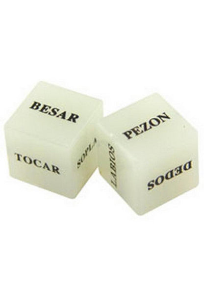 Erotic Dice - Spanish Verion - Glow In The Dark