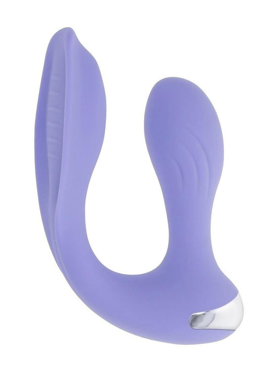 Every Way Play Rechargeable Silicone Wearable Vibrator with Remote Control - Purple