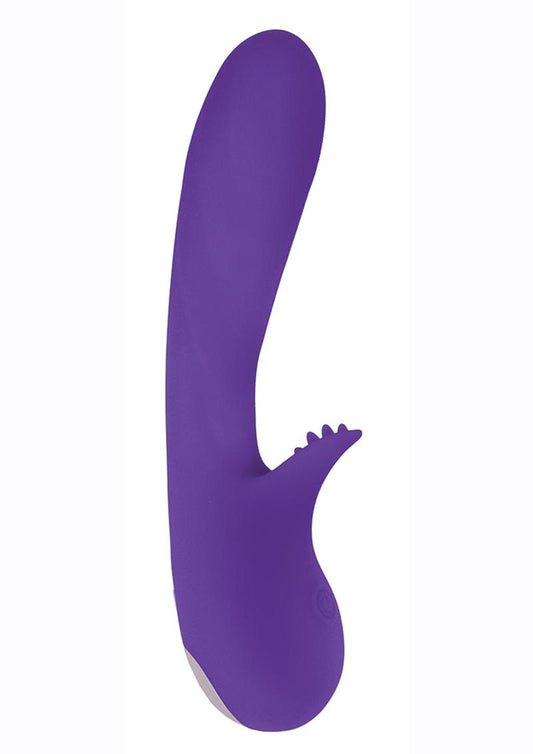 Exciter Deep Reach G-Spot Rechargeable Silicone Vibrator - Purple