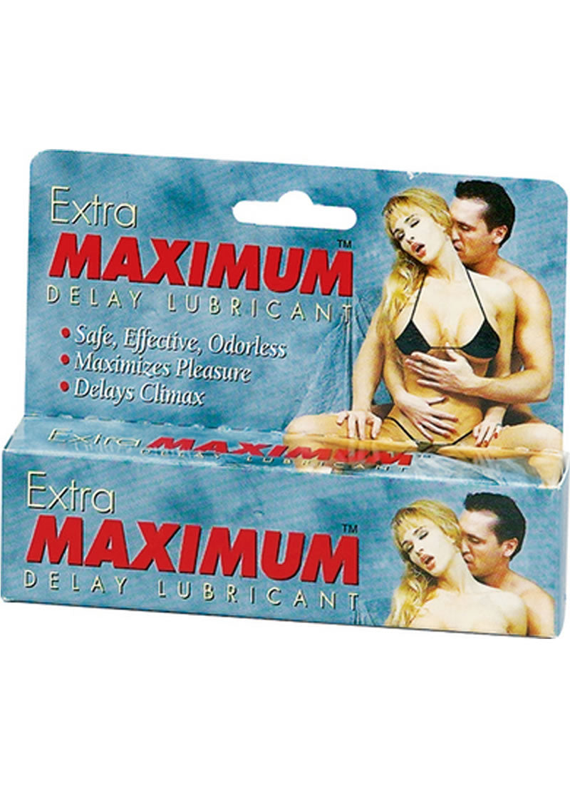 Extra Maximum Delay Lubricant - 1.5oz