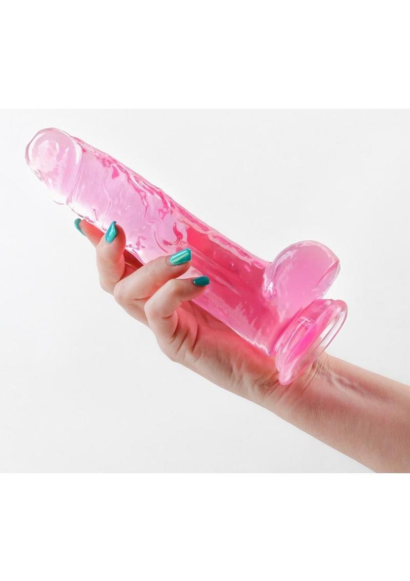 Fantasia Ballsy Dildo - Pink - 4.5in