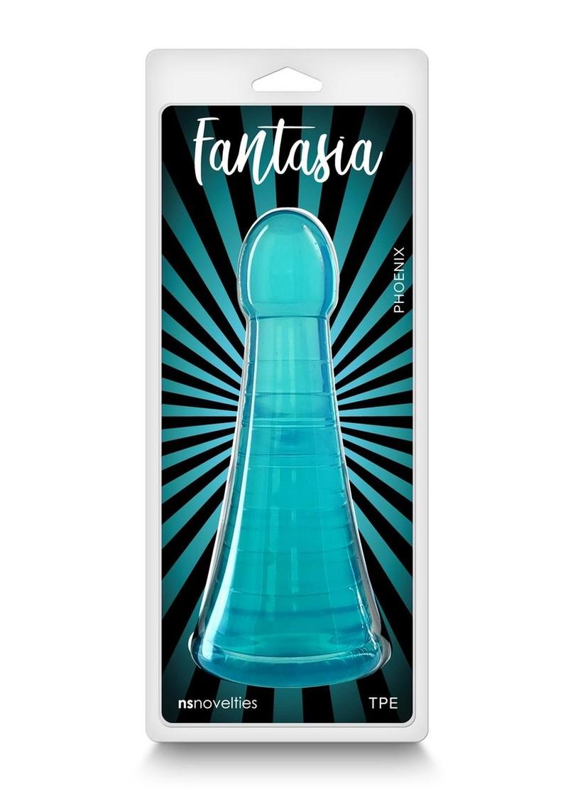 Fantasia Phoenix Dildo - Teal