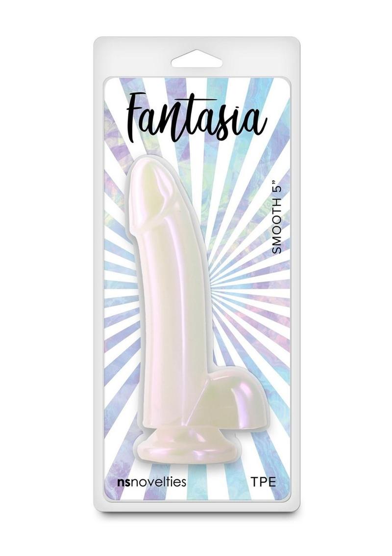 Fantasia Smooth Dildo - White - 5in