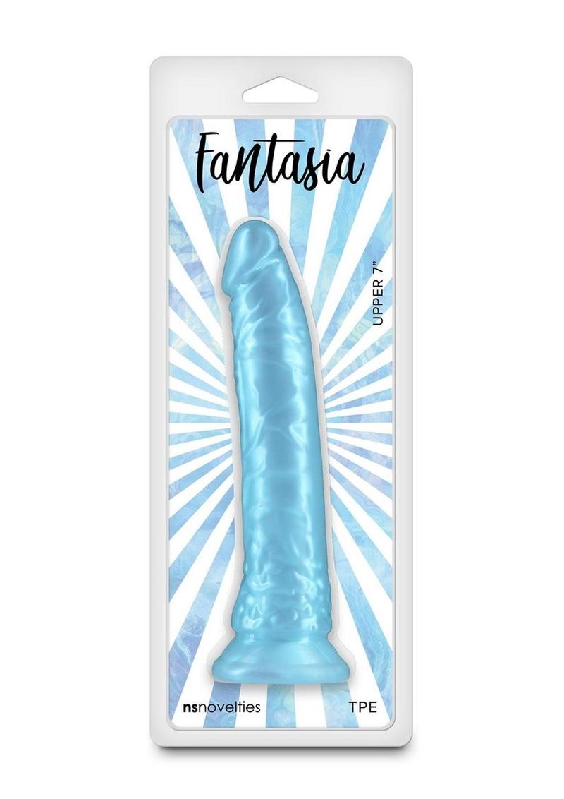 Fantasia Upper Dildo - Blue - 7in