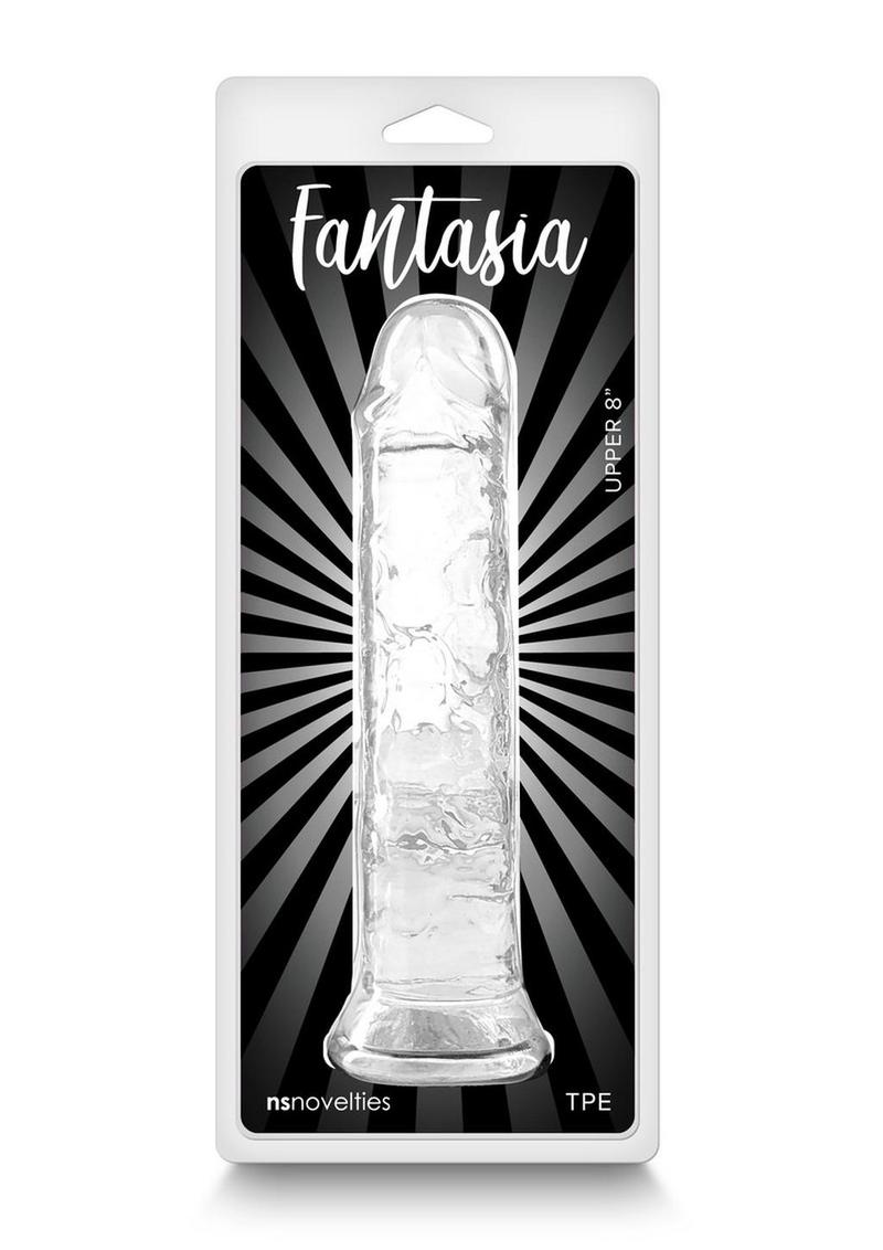 Fantasia Upper Dildo - Clear - 8in