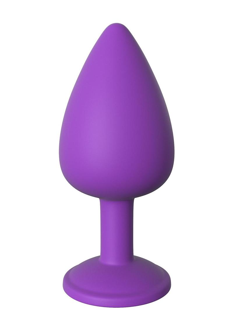 Fantasy For Her Her Little Gem Large Plug Anal Play Silicone Waterproof - Purple - Large