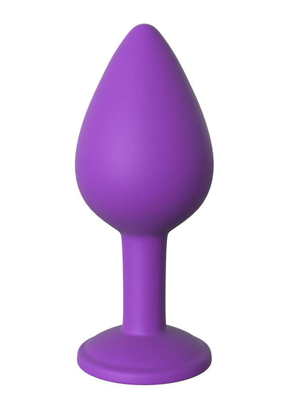 Fantasy For Her Her Little Gem Medium Plug Anal Play Silicone Waterproof - Purple - Medium