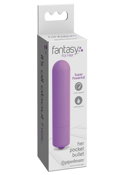 Fantasy For Her Pocket Bullet Vibrator Waterproof Multi Speed