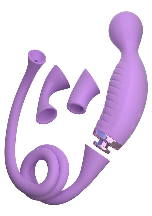 Fantasy For Her Ultimate Climax Her Silicone Rechargeable Waterproof - Purple