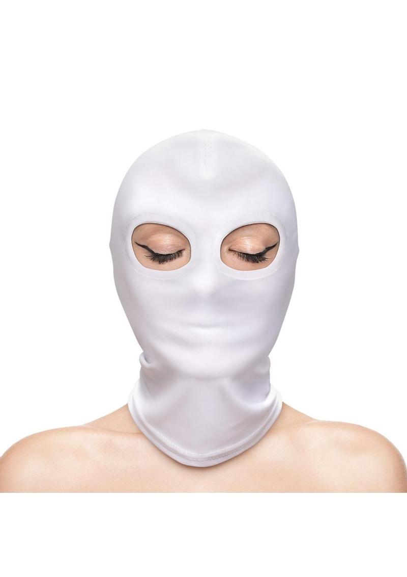 Fetish and Fashion Eyes Hood - White - One Size