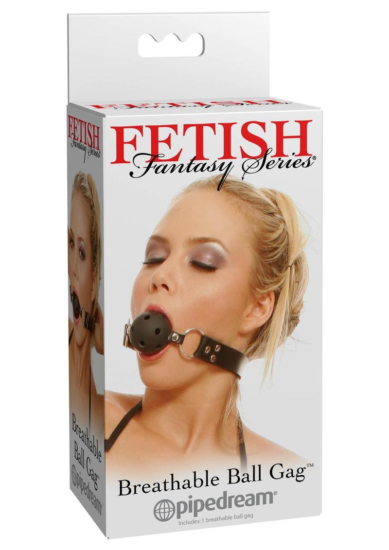 Fetish Fantasy Series Breathable Ball Gag - Black