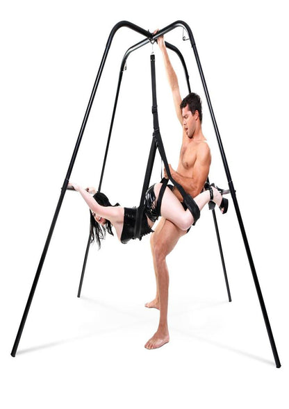 Fetish Fantasy Series Fantasy Swing Stand - Black