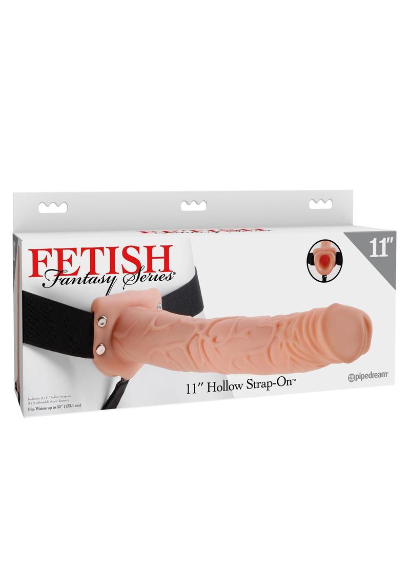 Fetish Fantasy Series Hollow Strap-On Dildo and Stretchy Harness