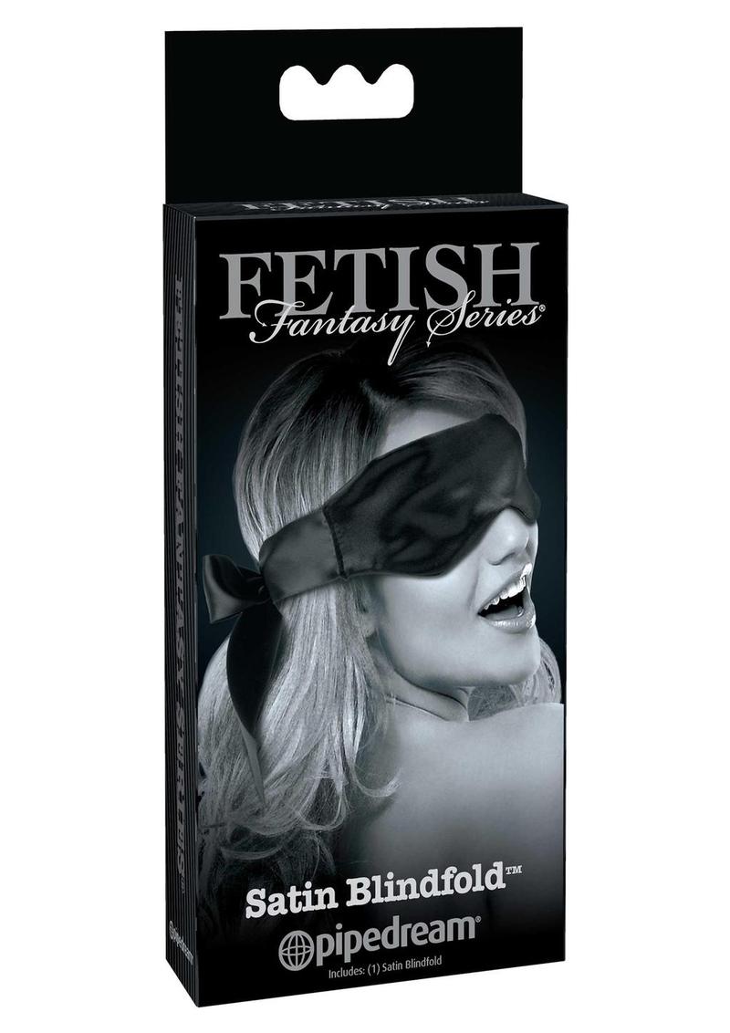 Fetish Fantasy Series Limited Edition Satin Blindfold - Black