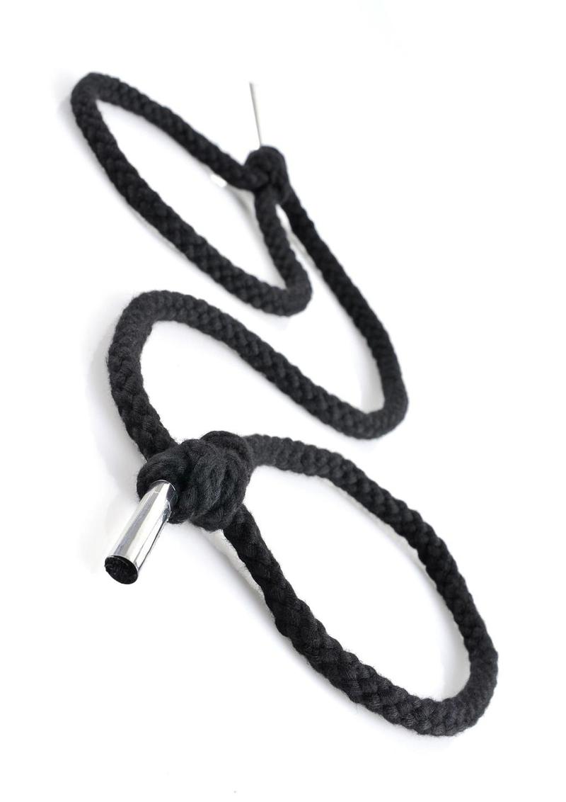 Fetish Fantasy Series Silk Rope Bondage - Black - Set