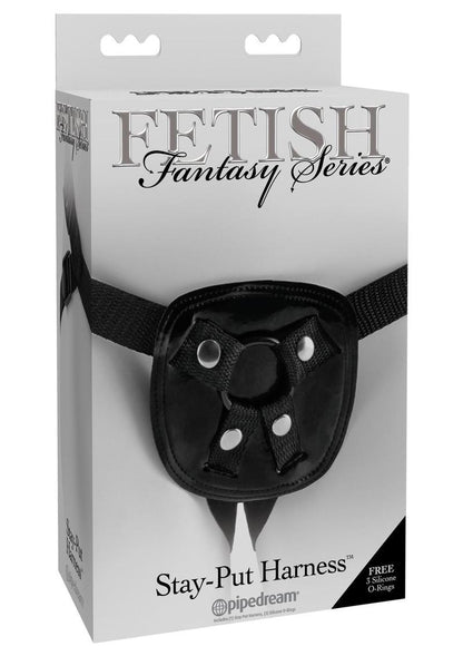 Fetish Fantasy Series Stay-Put Adjustable Harness - Black