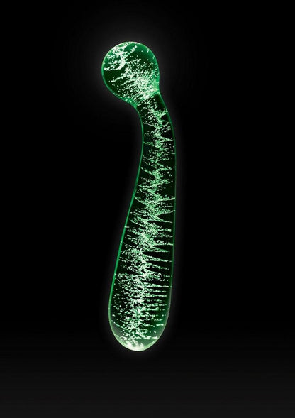 Firefly G-Spot Glass Wand - Clear/Glow In The Dark