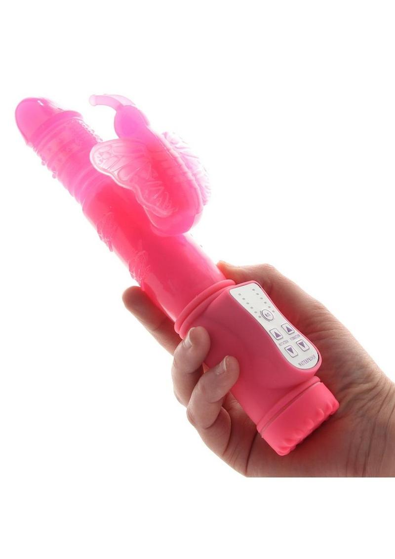 Firefly Lola Glow In The Dark Thrusting and Rotating Rabbit - Glow In The Dark/Pink