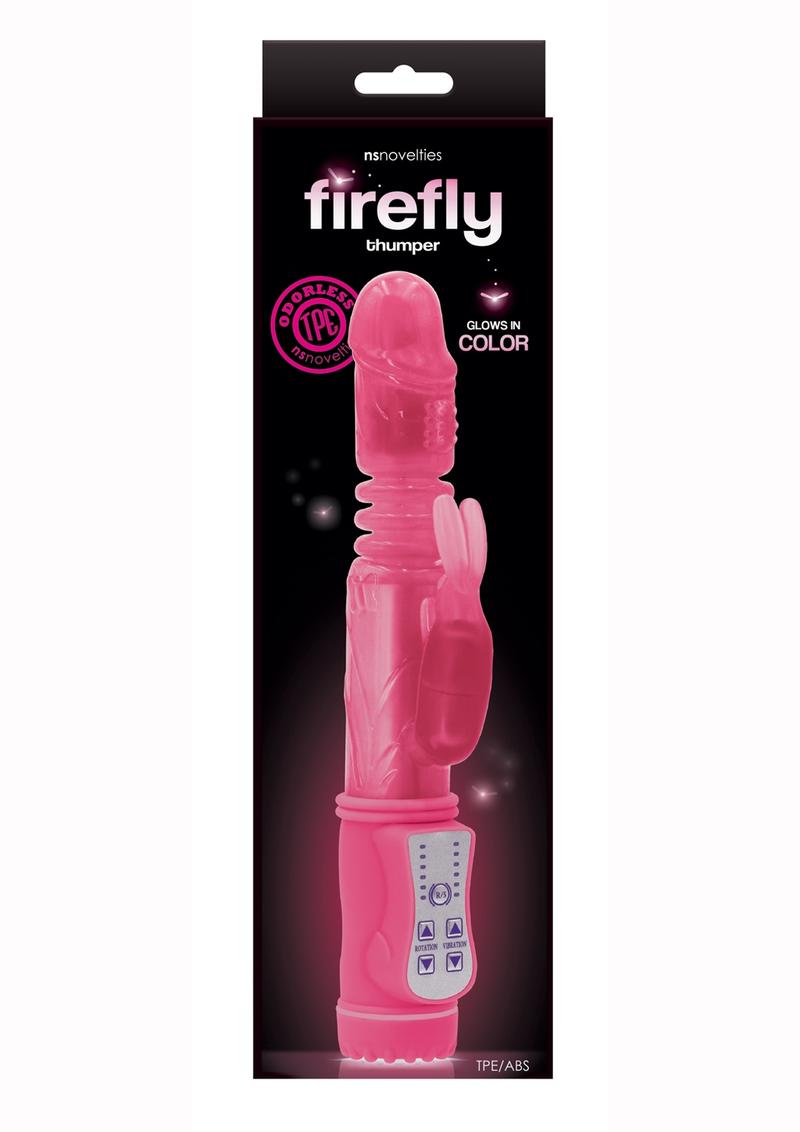 Firefly Thumper Glow In The Dark Thrusting and Rotating Rabbit