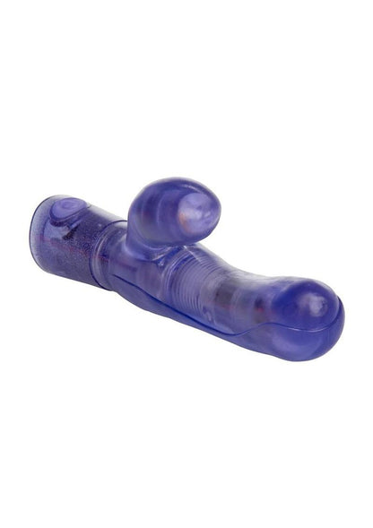 First Time Dual Exciter Rabbit Vibrator - Purple