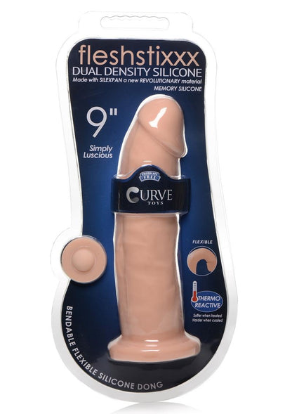 Fleshstixxx Dual Density Silicone Bendable Dong