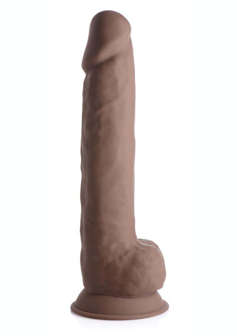 Fleshstixxx Dual Density Silicone Bendable Dong with Balls