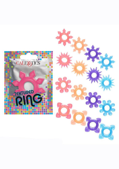 Foil Pack Textured Cock Ring