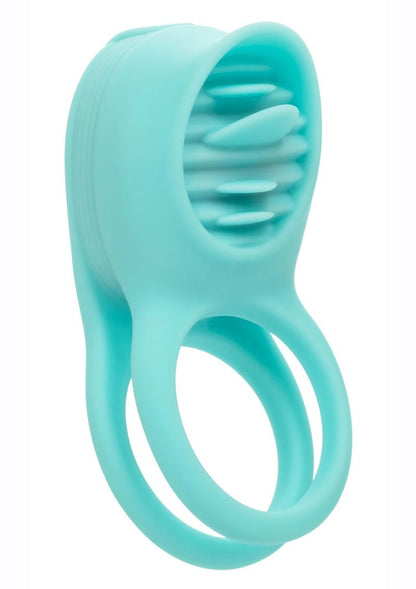 French Kiss Enhancer Silicone Rechargeable Cock Ring