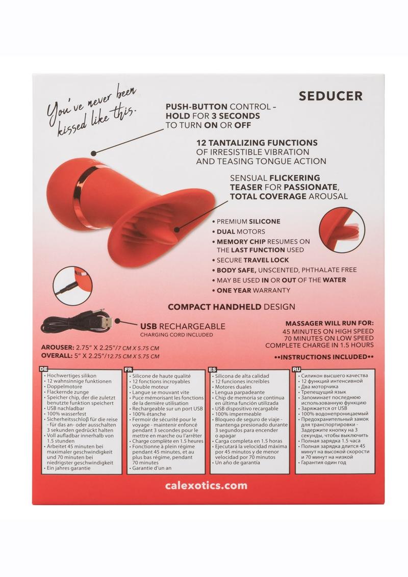 French Kiss Seducer Rechargeable Silicone Clitoral Stimulator