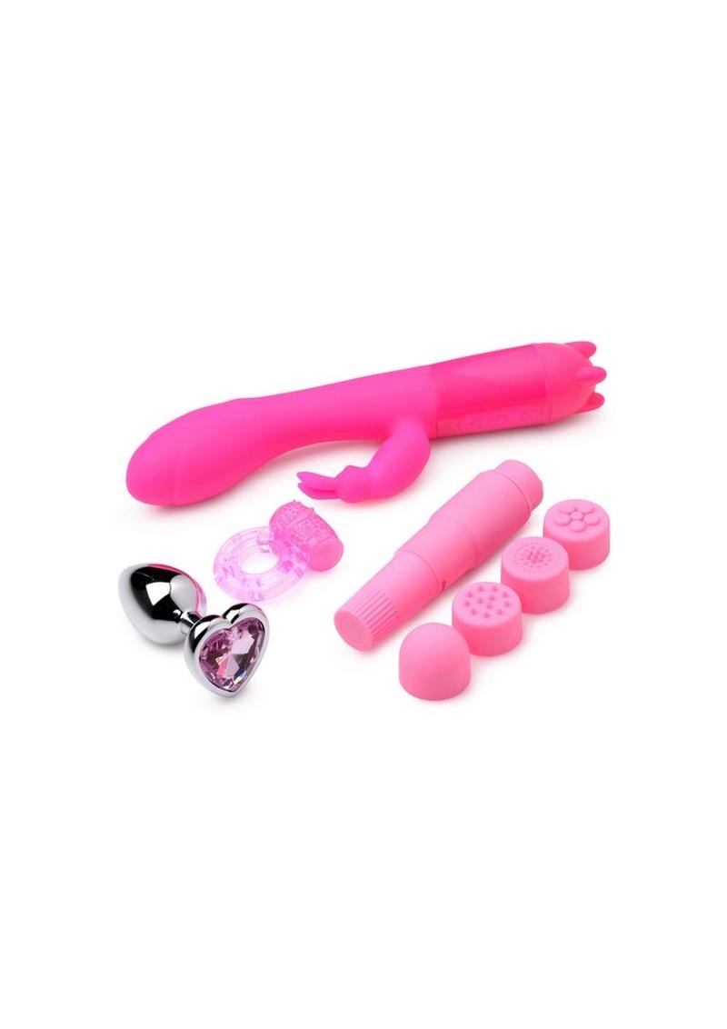 Frisky Passion Deluxe Kit - Pink - 4pc