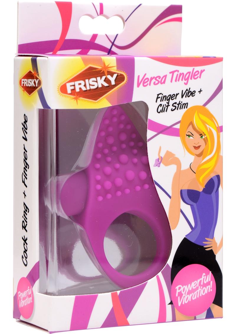 Frisky Versa Tingler Finger Vibrator and Clit Stimulator