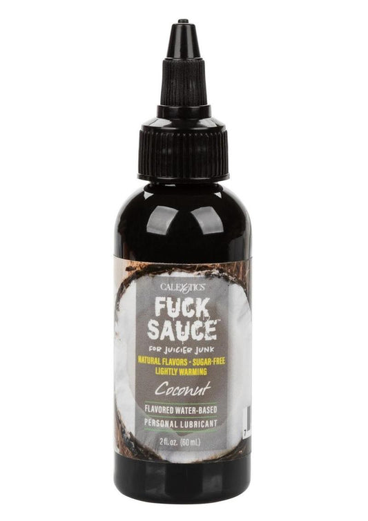 Fuck Sauce Flavored Water Based Personal Lubricant Coconut - 2oz