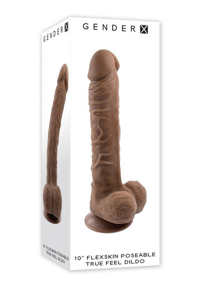 Gender X Flexskin Poseable True Feel Dildo