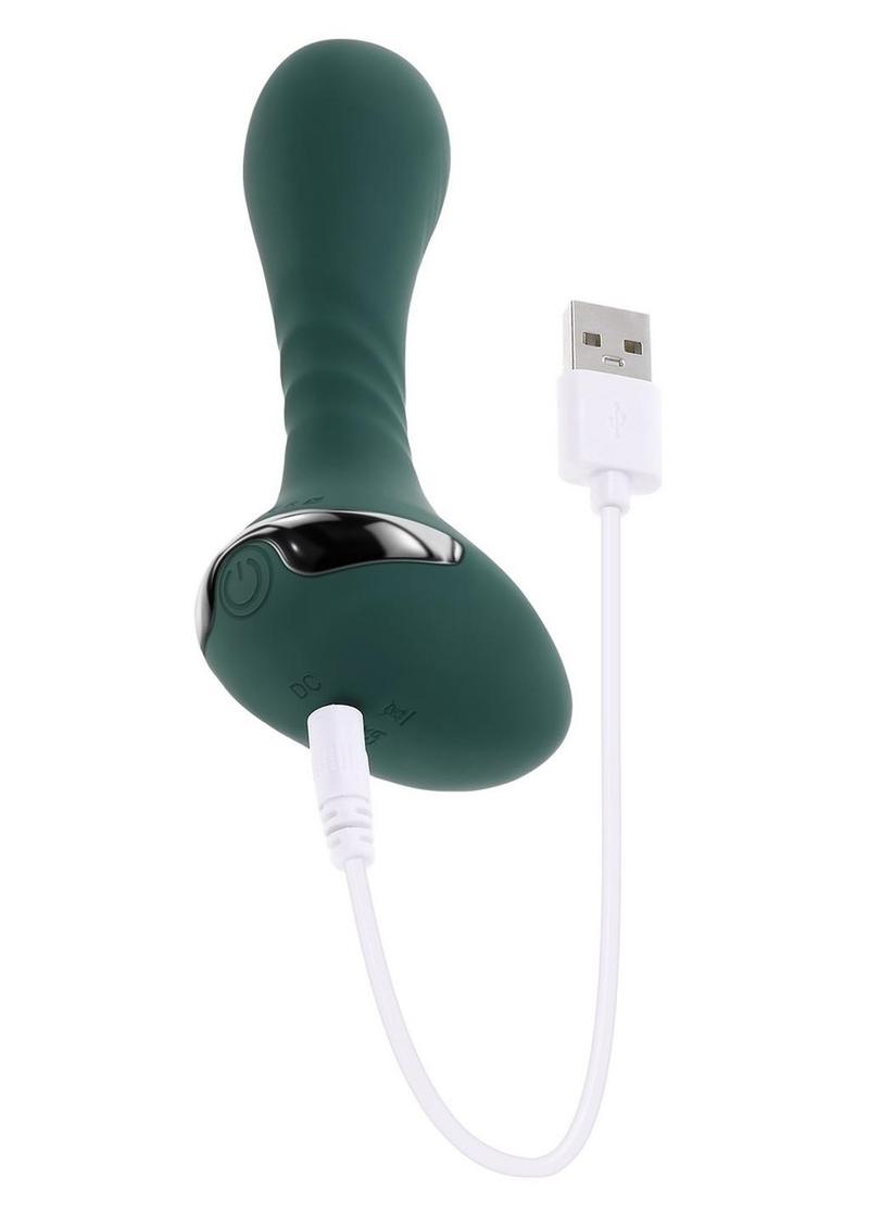 Gender X Goes Anywhere Rechargeable Silicone Plug - Green