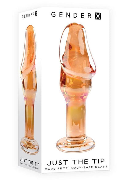 Gender X Just The Tip Glass Dildo