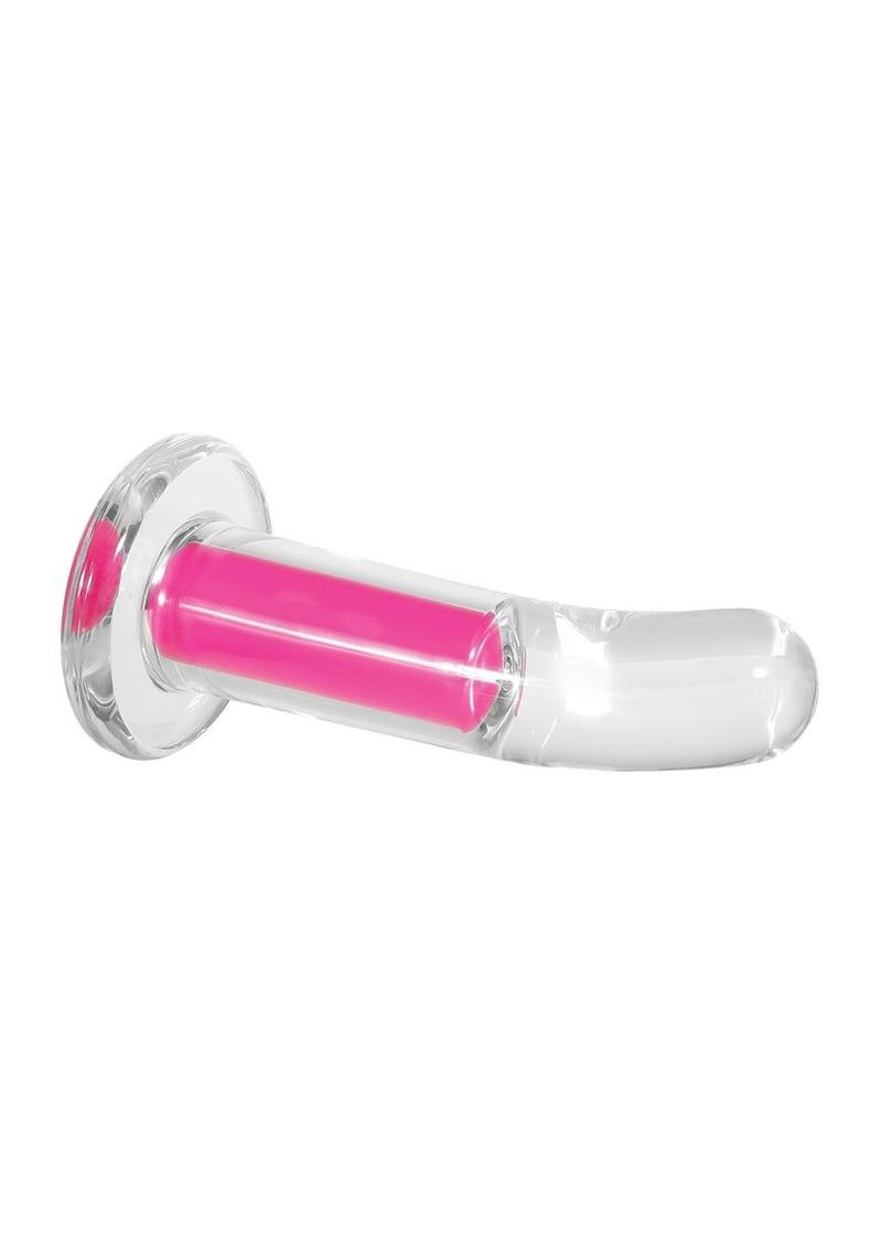 Gender X Pink Paradise Silicone Rechargeable Vibrator with Remote Control - Clear/Pink