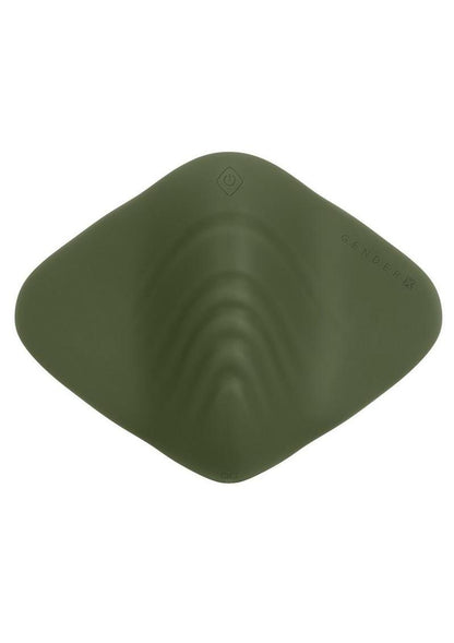 Gender X Pleasure Pad Rechargeable Silicone Clitoral Stimulator - Green