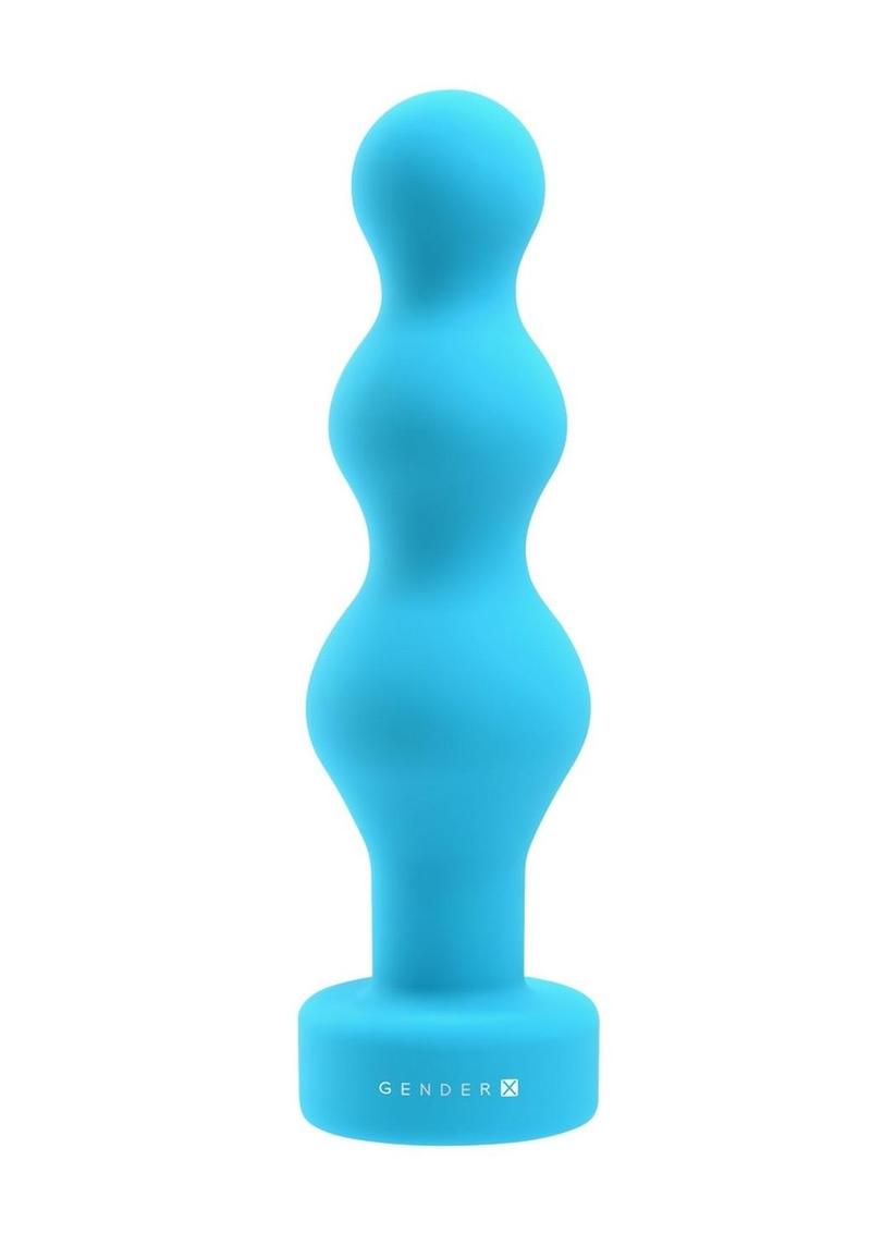 Gender X Plugged Up Rechargeable Silicone Anal Beads