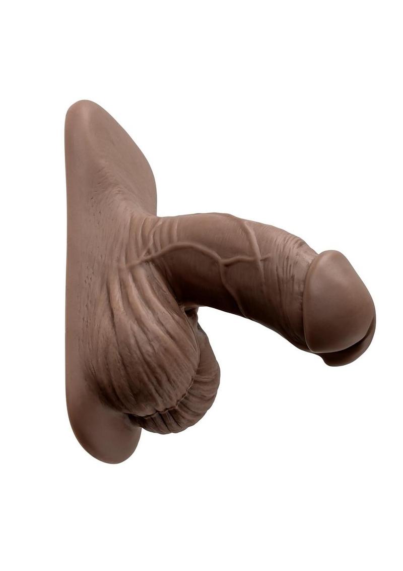 Gender X Silicone Packer Dildo - Caramel - 4in