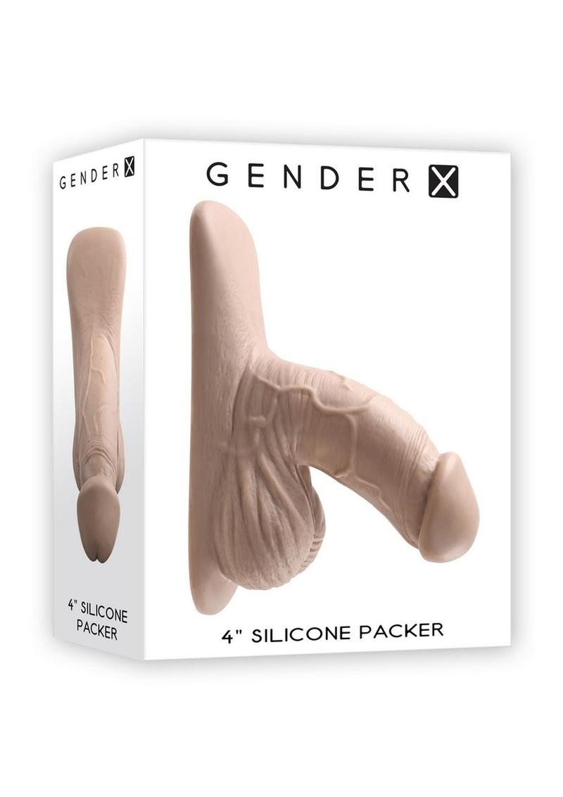 Gender X Silicone Packer Dildo - Vanilla - 4in