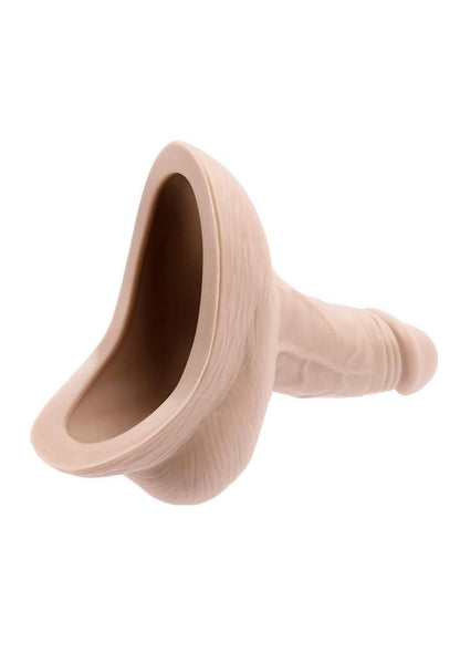 Gender X Silicone Realistic Stand to Pee Funnel - Vanilla