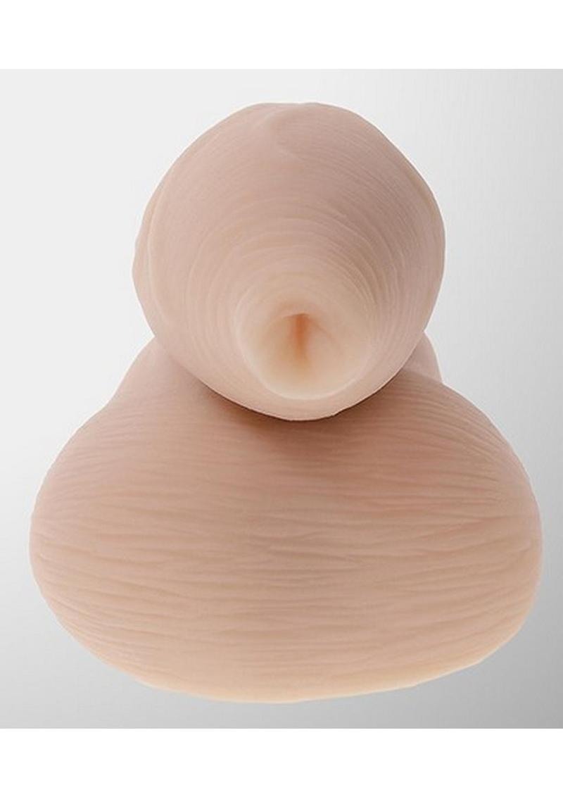 Gender X Tpe Uncircumsized Packer Dildo - Vanilla