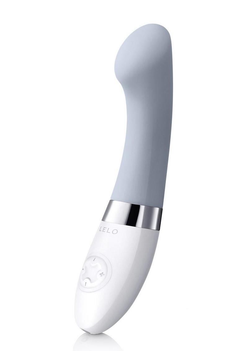 Gigi 2 Rechargeable G-Spot Massager - Cool - Gray/Grey