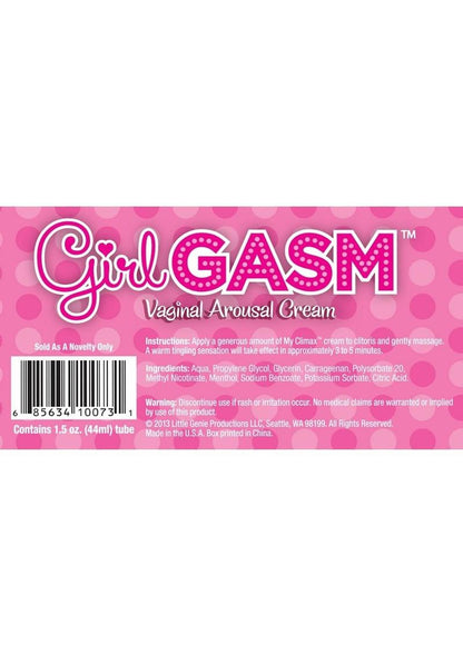 Girl Gasm Vaginal Arousal