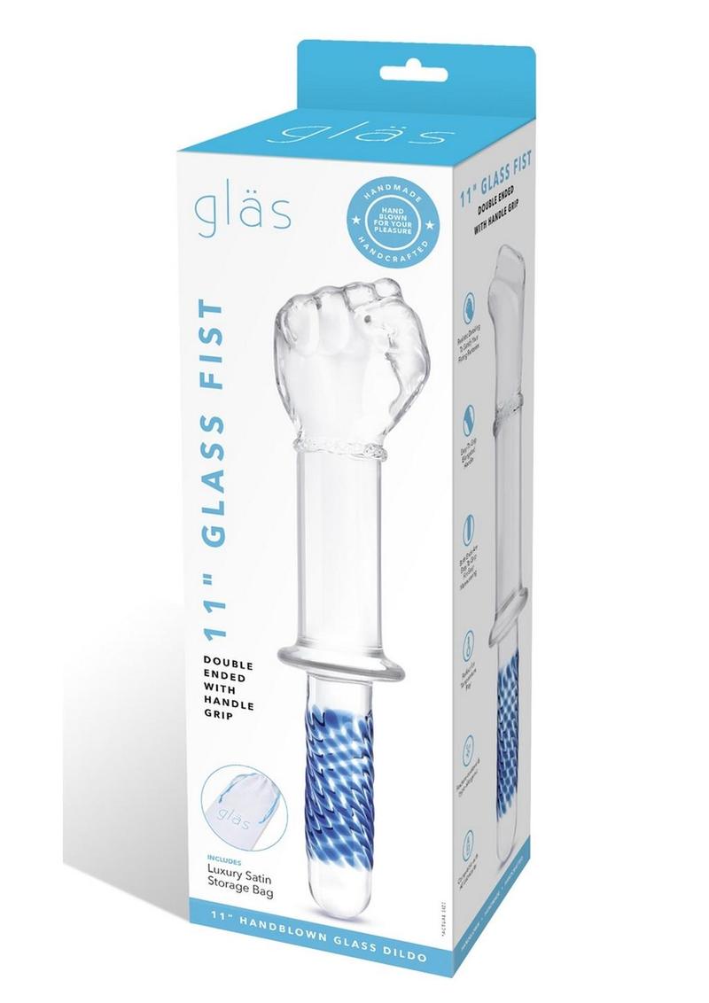 Glas Fist Double Ended Glass with Handle Grip