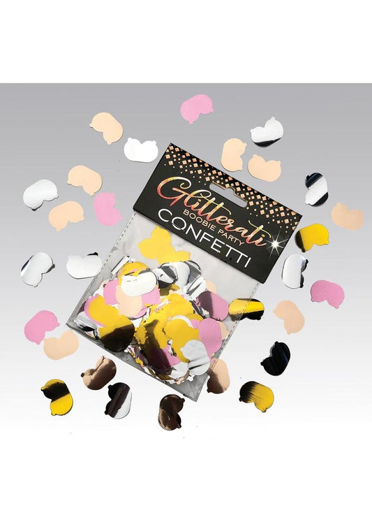 Glitterati Boobie Party Confetti - Multicolor