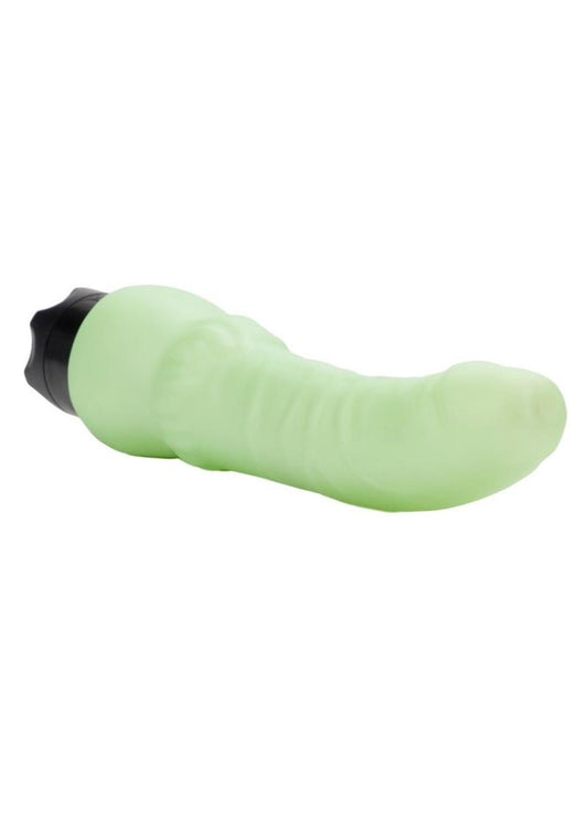 Glow In The Dark Stud Vibrator - Glow In The Dark/Green