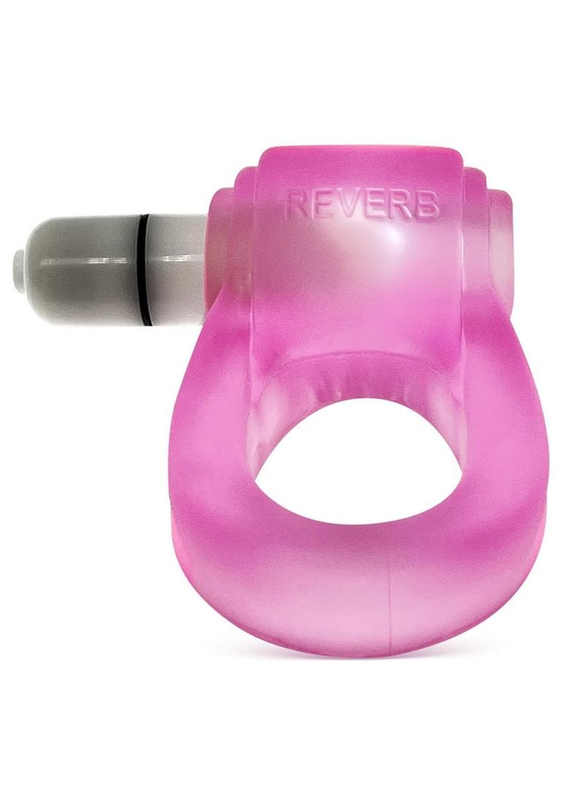 Glowdick Silicone Cockring with Led - Pink Ice - Pink