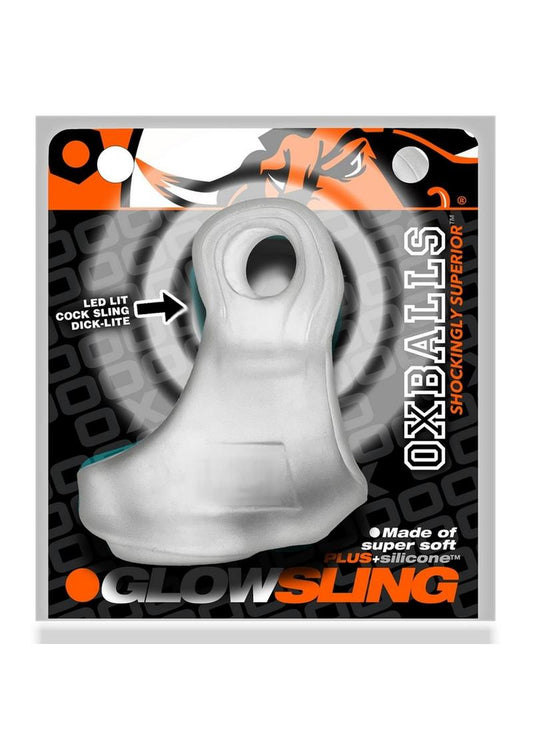 Glowsling Cocksling Led - Clear/Clear Ice